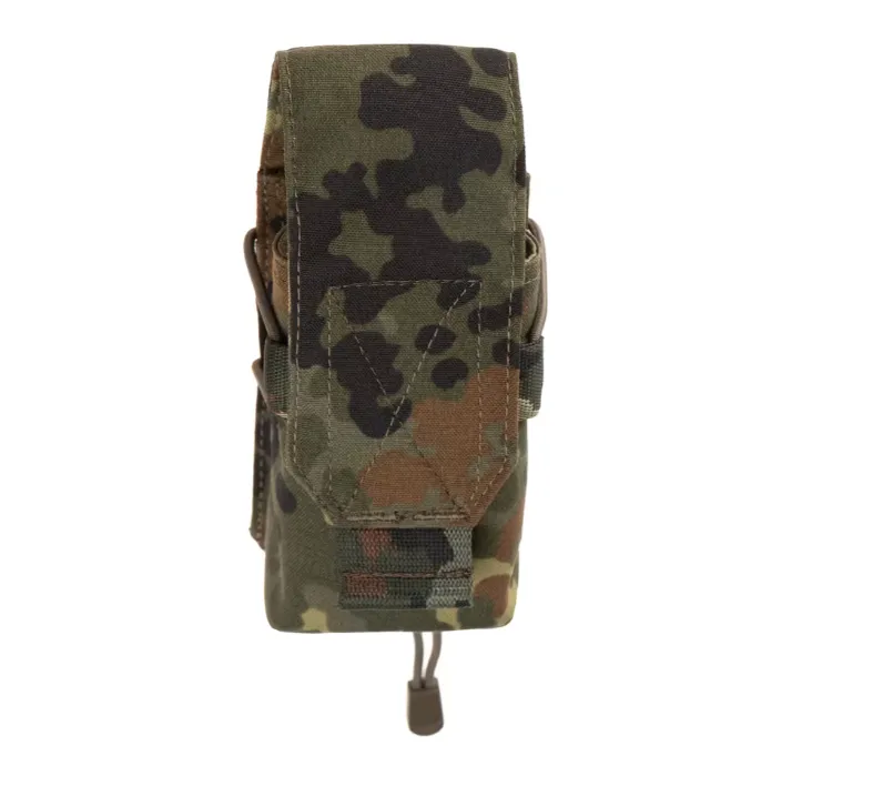 Clawgear 5.56mm Single MAG Stack Flap Pouch Core · Flecktarn