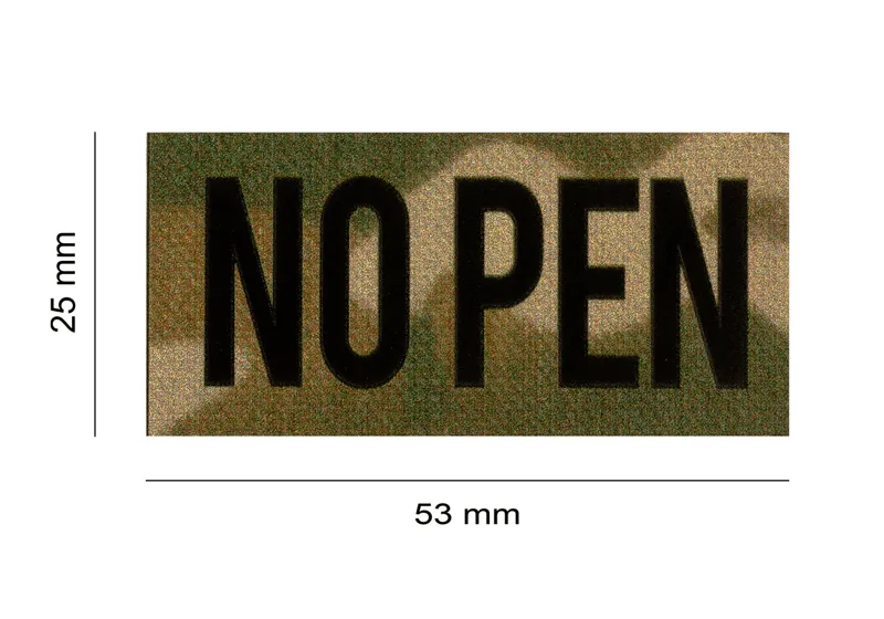 Clawgear IR Infrarot Patch NO PEN