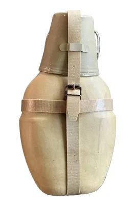 DDR NVA UTV Feldflasche Trinkflasche Der Grenztruppen Mit Becher - US Military | Surplus
