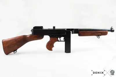 M1 Thompson Maschinengewehr Mit Stangenmagazin, Tommy Gun - Denix