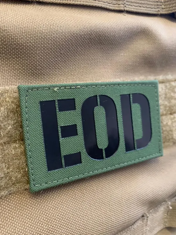 MGC EOD Lasercut Infrarot IR Patch · Od green