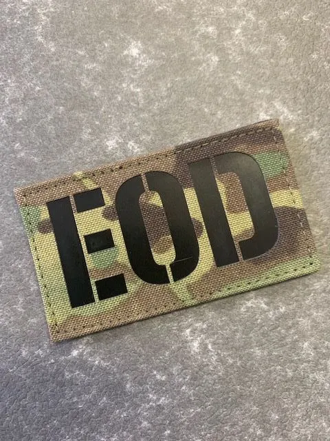 MGC EOD Lasercut Infrarot IR Patch · Multicam