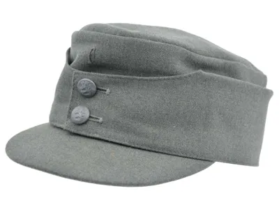 Feldmütze, (FI) MK 65 Dunkelgrau Neuw - A. Blöchl