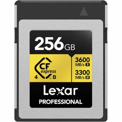 CFexpress Pro Type B 4.0 Series 256GB – R3600/W3300MB/S - Lexar