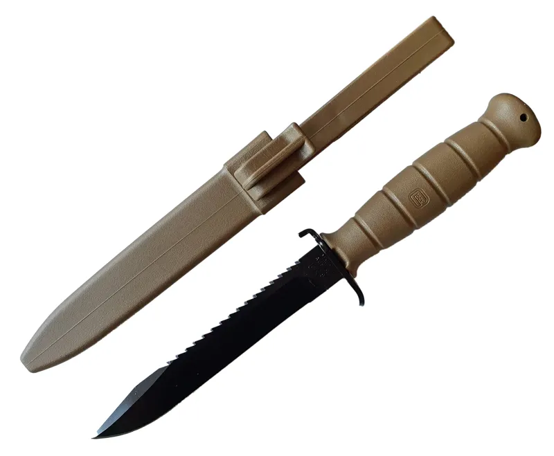 Glock Feldmesser 81 Mit Scheide · Tan / FDE
