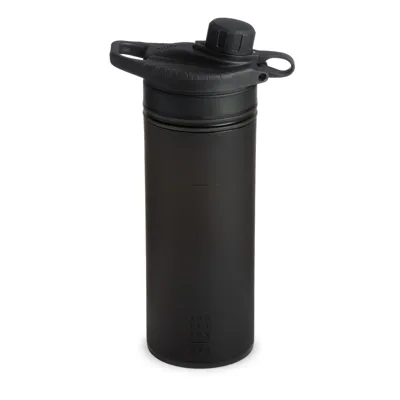 GeoPress Purifier Filterflasche Wasserfilter 710ml Drab - Grayl