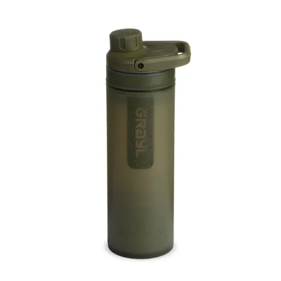 UltraPress Purifier Filterflasche Wasserfilter 500ml Drab - Grayl