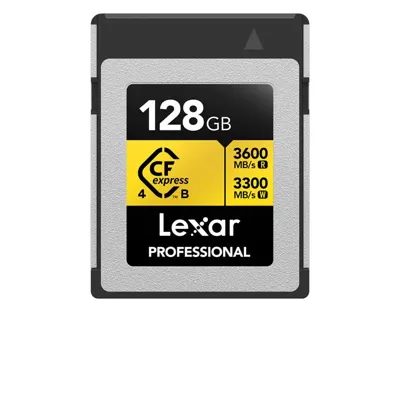 CFexpress Pro Type B 4.0 Series 128GB – R3600/W3300MB/S - Lexar