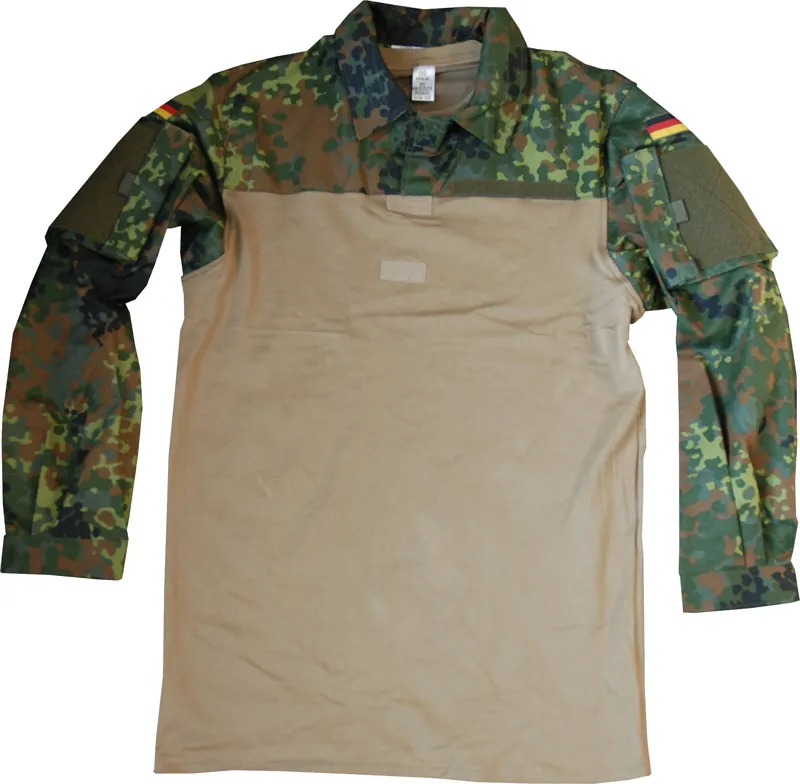 Leo Köhler Combatshirt · Flecktarn