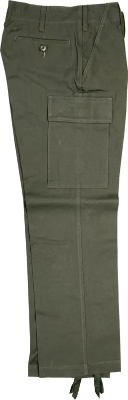 Leo Köhler Feldhose Stonewashed · Verde / OD