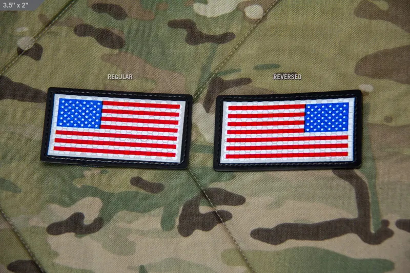 Mil-Spec Monkey IR Sealed US Flag Patch