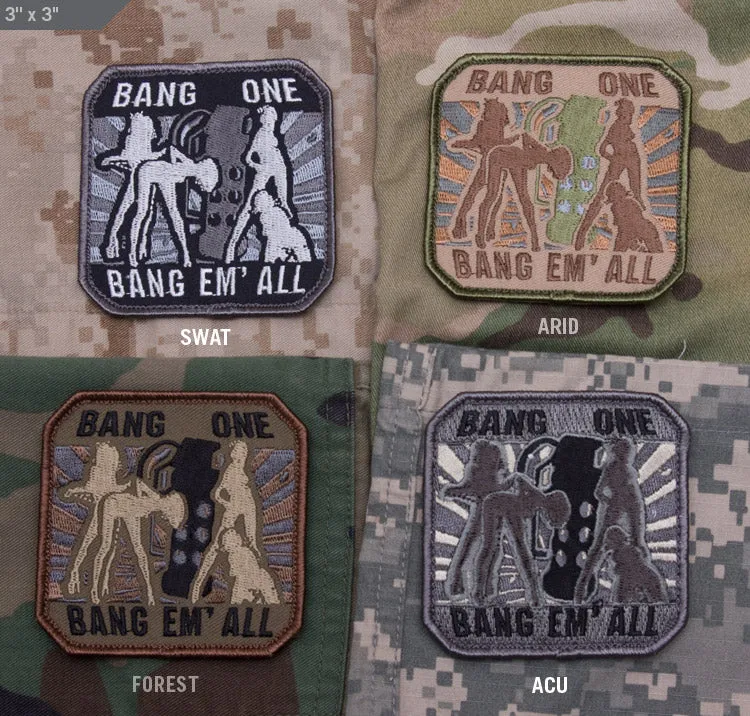 Mil-Spec Monkey Patch Bang Em All Large