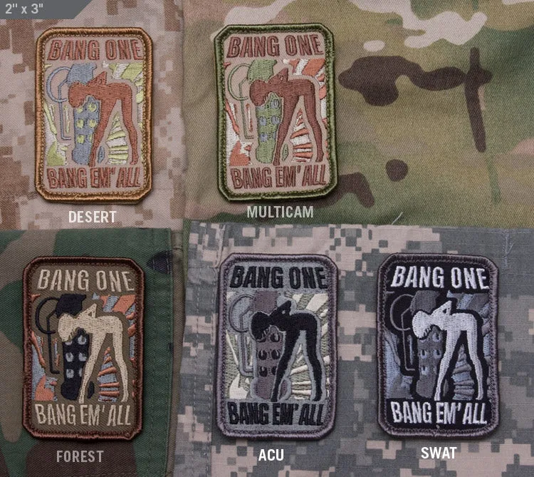Mil-Spec Monkey Patch Bang Em All Small