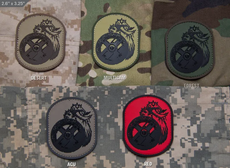 Mil-Spec Monkey Patch Berserker PVC · Multicam