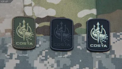 Patch Costa Ludus Logo 2in PVC - Mil-Spec Monkey