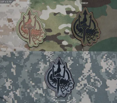 Patch Costa Ludus Trident EMB - Mil-Spec Monkey