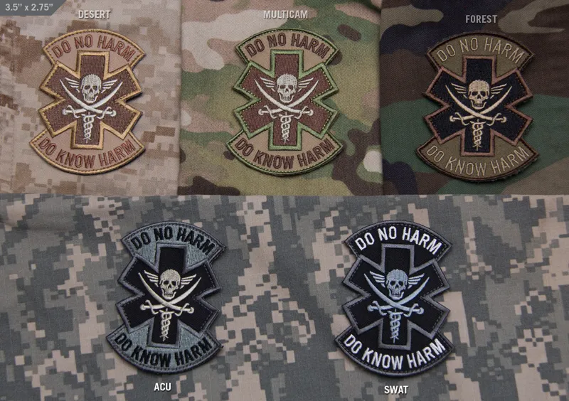 Mil-Spec Monkey Patch Do No Harm Pirate · Multicam
