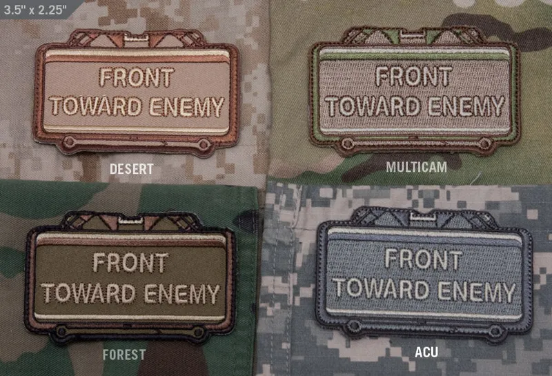 Mil-Spec Monkey Patch Front Toward Enemy
