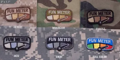 Patch Fun Meter - Mil-Spec Monkey