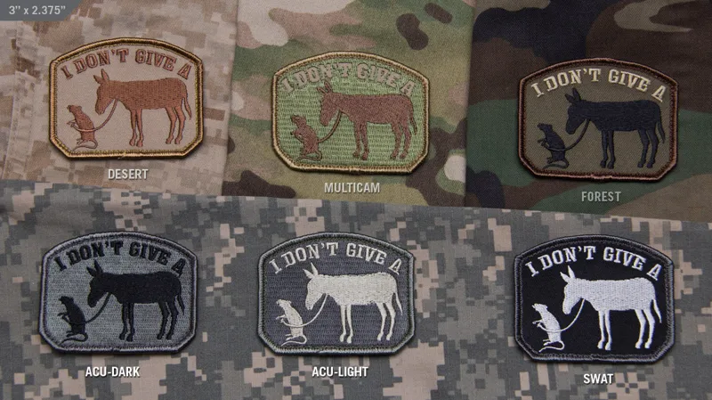 Mil-Spec Monkey Patch I Don't Give a Rat's