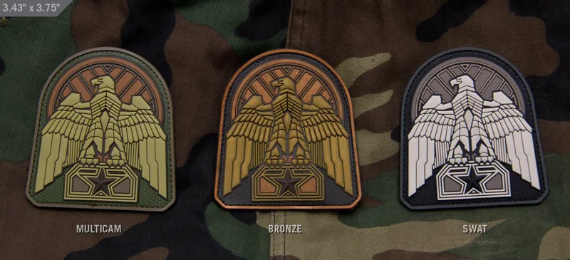 Mil-Spec Monkey Patch Industrial Eagle PVC · Multicam