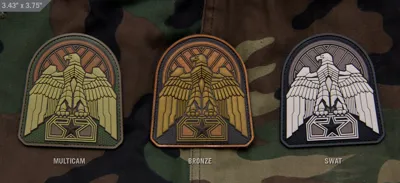 Patch Industrial Eagle PVC - Mil-Spec Monkey