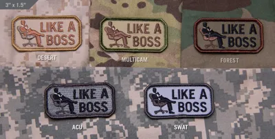 Patch Like A Boss - Mil-Spec Monkey