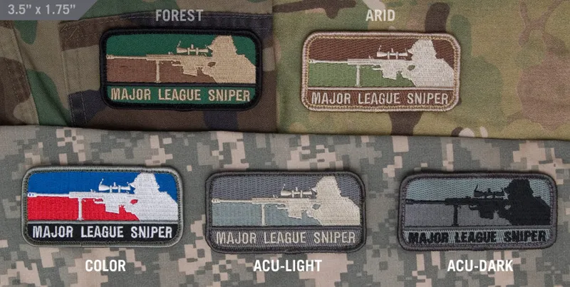 Mil-Spec Monkey Patch Major League Sniper