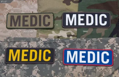 Patch Medic PVC 15x5cm - Mil-Spec Monkey