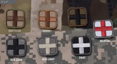 Patch Medic Square 1INCH - Mil-Spec Monkey