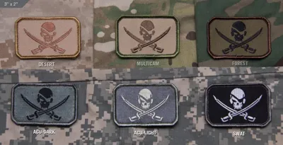 Patch PirateSkull Flag - Mil-Spec Monkey