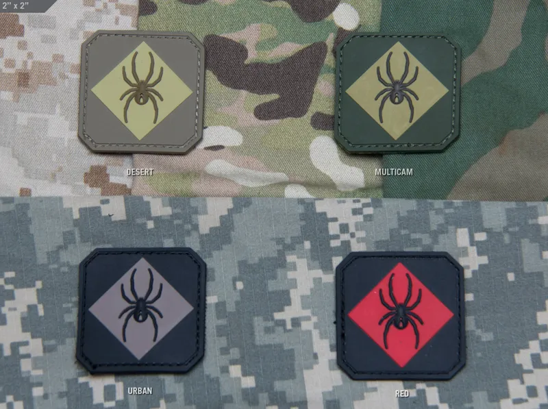 Mil-Spec Monkey Patch Back One PVC · Red multicam