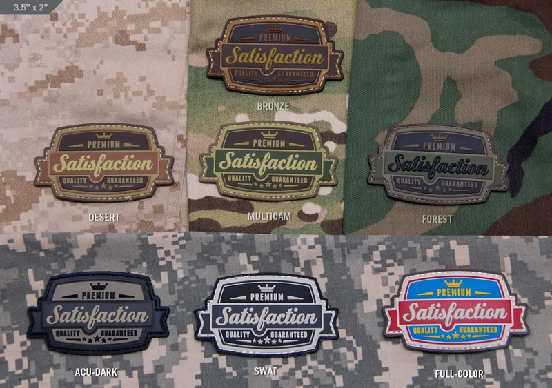 Mil-Spec Monkey Patch Satisfaction PVC · Bronce