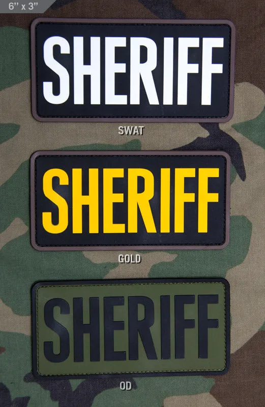 Mil-Spec Monkey Patch Sheriff PVC 15x7,5cm