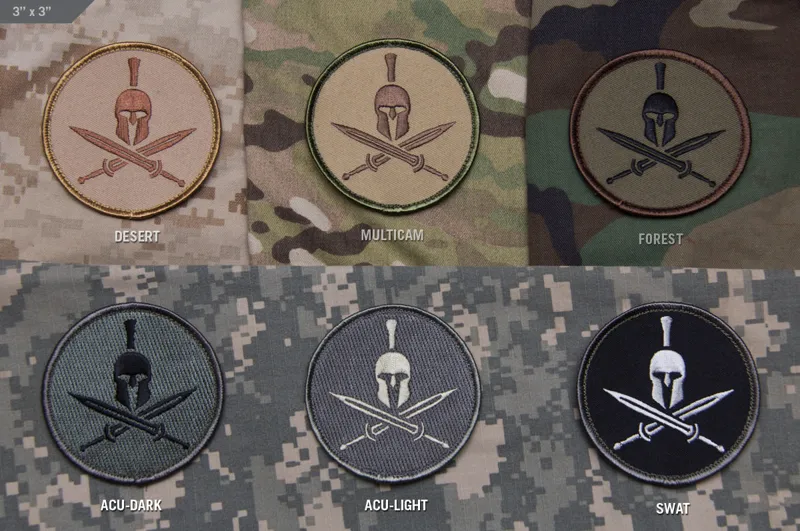 Mil-Spec Monkey Patch Spartan Helmet