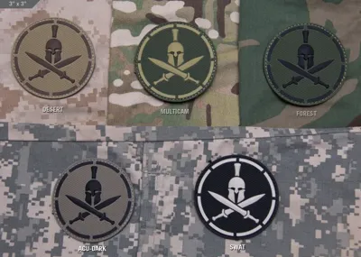 Patch Spartan Helmet PVC - Mil-Spec Monkey