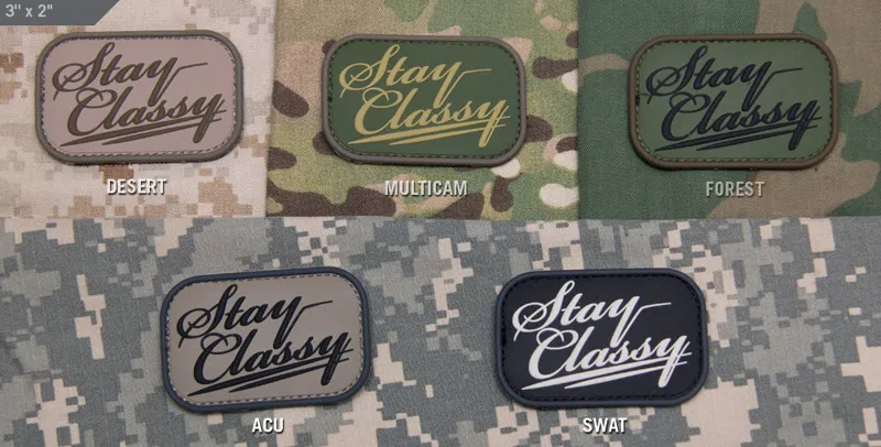 Mil-Spec Monkey Patch Stay Classy PVC