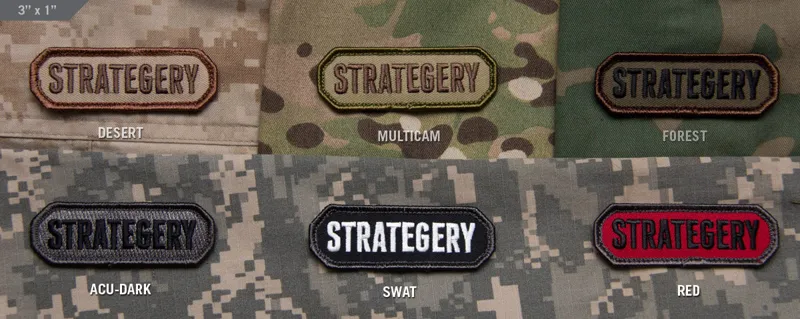 Mil-Spec Monkey Patch Strategery · Rojo