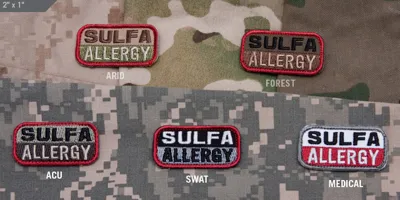 Patch Sulfa Allergy - Mil-Spec Monkey