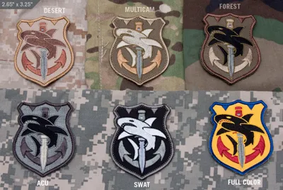Patch Tac Shark - Mil-Spec Monkey