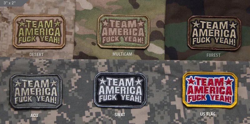 Mil-Spec Monkey Patch Team America · Multicam