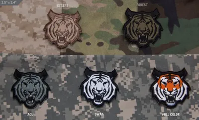 Patch Tiger Head - Mil-Spec Monkey