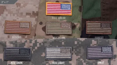 Patch US Flag Mini Rev - Mil-Spec Monkey