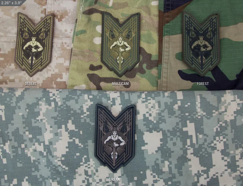 Mil-Spec Monkey Patch Walkure PVC · Tan / FDE