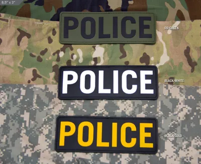 PVC Patch Police 21,5x7,5cm - Mil-Spec Monkey
