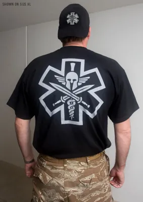 Tac Med Spartan T Shirt - Mil-Spec Monkey