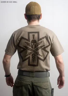 Tac Med Spartan T Shirt Dusty - Mil-Spec Monkey