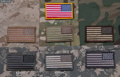 US Flag Reversed Patch - Mil-Spec Monkey