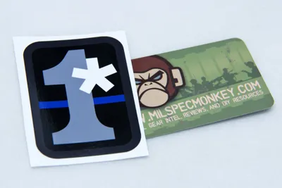 1 Assterisk Decal Sticker - Mil-Spec Monkey