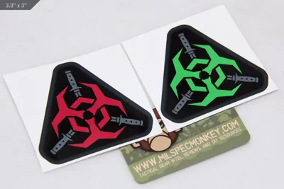 Outbreak Response Decal Sticker - Mil-Spec Monkey